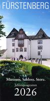 Schloss Fürstenberg mit Besuchergruppe vor dem Eingang, Jahresprogramm 2026